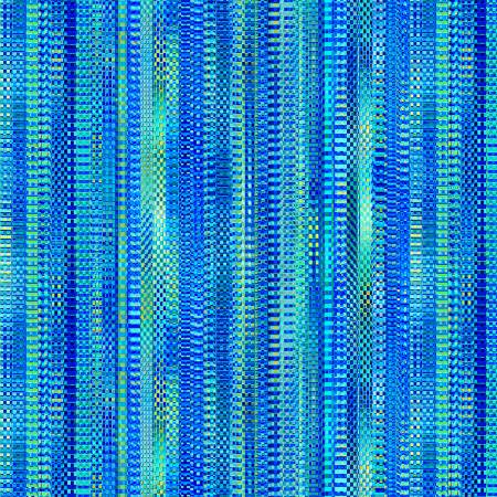 Blue/Green Zipper Stripe 108in 100% Cotton Wide Back (ZSTR04958 - BG) - Sold in UNITS of 1/4 metre - Maple Leaf Quilting Company Ltd.