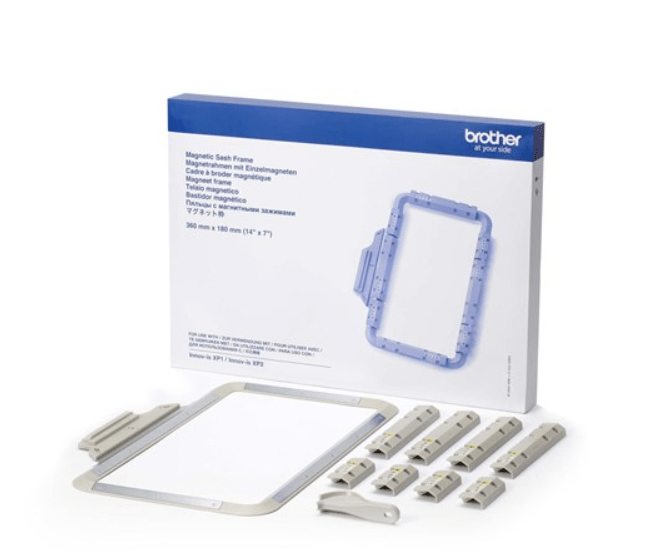 Brother Magnetic Sash Frame (360mm x 180mm)(7"x14") (SAMS360) - Maple Leaf Quilting Company Ltd.