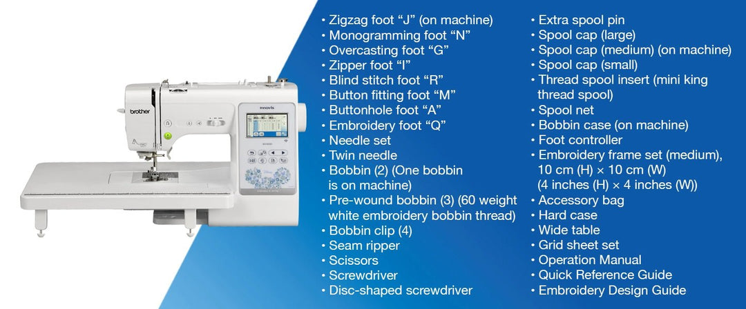 Brother NS1850D Embroidery and Sewing Machine - Maple Leaf Quilting Company Ltd.