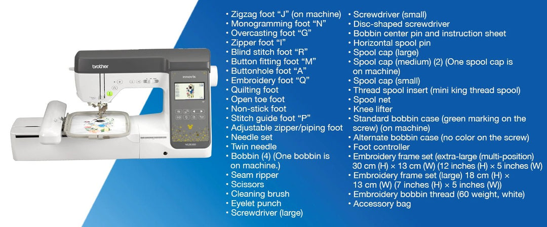 Brother NS2850D Sewing and Embroidery Machine - Maple Leaf Quilting Company Ltd.