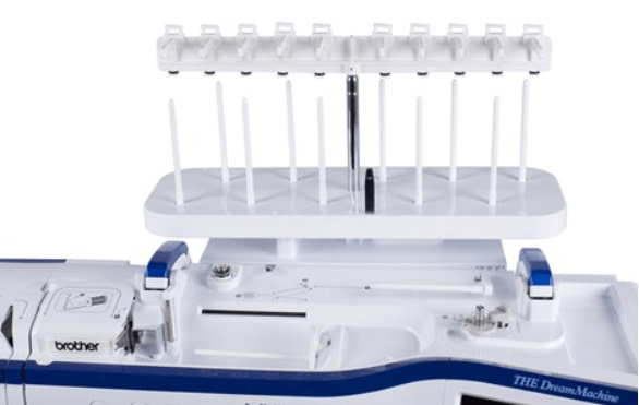 Brother Thread stand, 10 - spool (V - series & Quattro) - Maple Leaf Quilting Company Ltd.