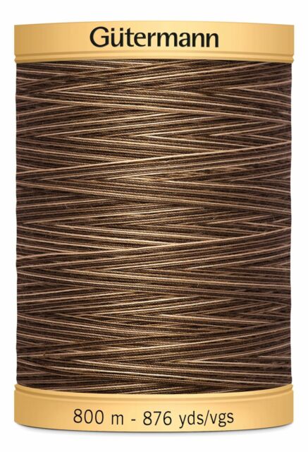 Gutermann Natural Cotton Thread 800m/875yds | Brown Sugar & Cinnamon - 9948