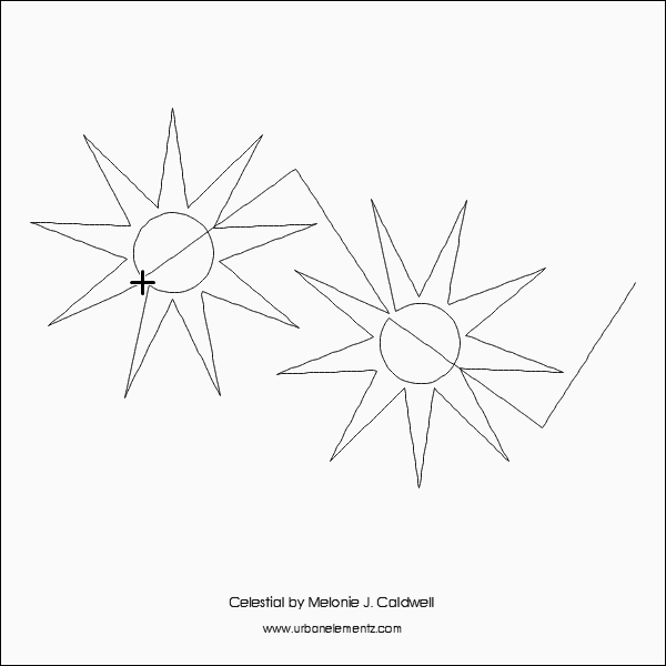 Celestial - 9.5” Paper Pantograph