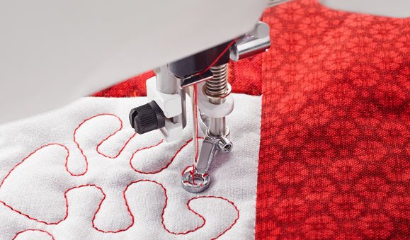 Closed Free Motion Spring Foot (5 - 8) - Maple Leaf Quilting Company Ltd.