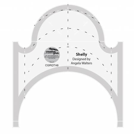 Creative Grids Machine Quilting Tool Shelly (CGRQTA8) - Maple Leaf Quilting Company Ltd.