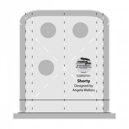 Creative Grids Machine Quilting Tool - Shorty (CGRQTA1) - Maple Leaf Quilting Company Ltd.
