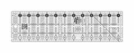 Creative Grids Quick Trim Ruler 3 - 1/2in X 12 - 1/2in Rectangle - Maple Leaf Quilting Company Ltd.
