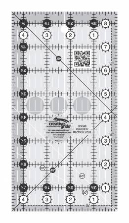Creative Grids Quilt Ruler 4 - 1/2in x 8 - 1/2in (CGR48) - Maple Leaf Quilting Company Ltd.