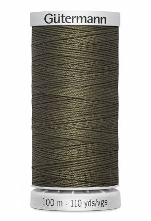 Gutermann Extra Strong Polyester All Purpose  Thread 100m/110yds | Deep Brown 676