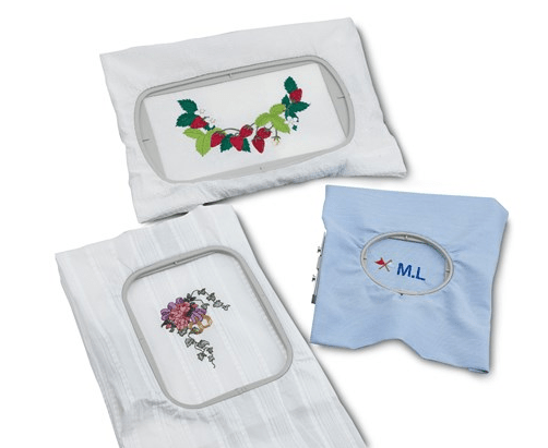 Embroidery frame, monogram (20x60mm)(3/4"x2 3/8") - Maple Leaf Quilting Company Ltd.