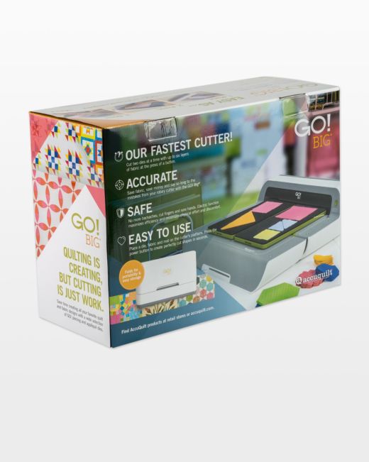 GO! Big Electric Cutter Starter Set (55500) - Maple Leaf Quilting Company Ltd.