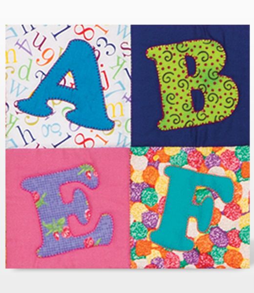 GO! Carefree Alphabet Uppercase Set (2 - Die Set) (55092) - Maple Leaf Quilting Company Ltd.