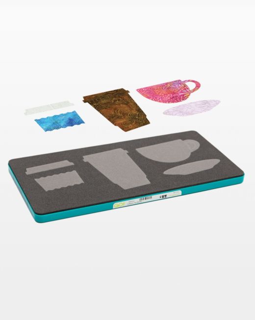 GO! Coffee & Tea Medley Limited Edition Die (55212) - Maple Leaf Quilting Company Ltd.