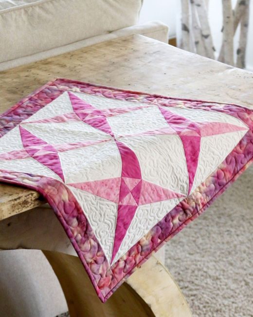 GO! Crossed Canoes - 9" Finished Die (55181) - Maple Leaf Quilting Company Ltd.