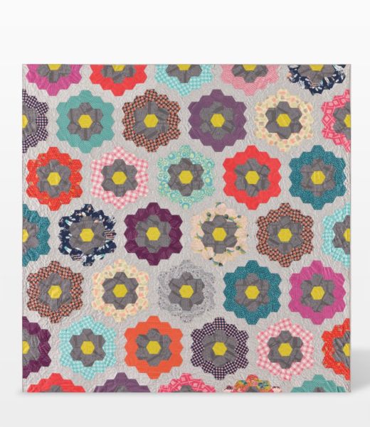 GO! English Paper Piecing Hexagon - 1" Finished Sides Die (55422) - Maple Leaf Quilting Company Ltd.