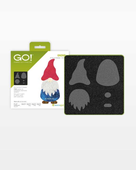 GO! Gnome Die (55210) - Maple Leaf Quilting Company Ltd.