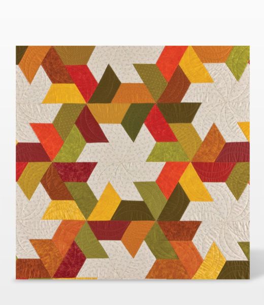 GO! Half Hexagon - 4 1/2" Sides (4 1/4" Finished) (55437) - Maple Leaf Quilting Company Ltd.