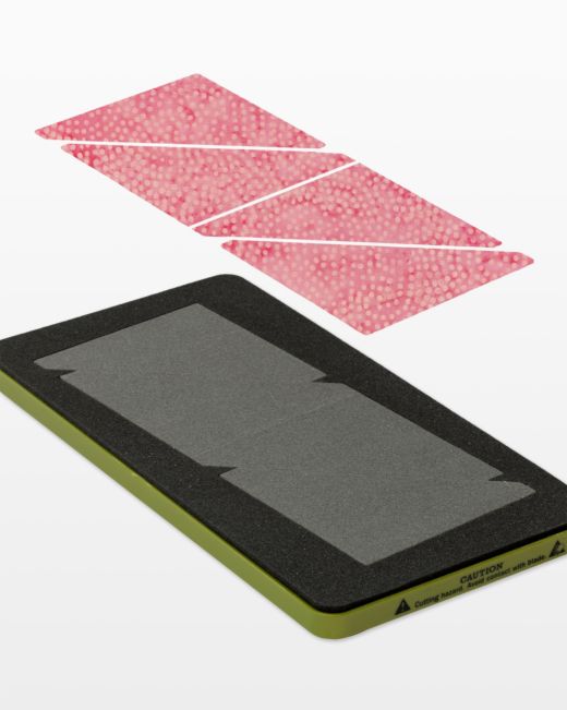 GO! Half Square Triangle - 3" Finished Square Die (55009) - Maple Leaf Quilting Company Ltd.