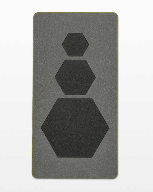 GO! Hexagon - 1", 1 1/2", 2 1/2" Sides Die (55011) - Maple Leaf Quilting Company Ltd.