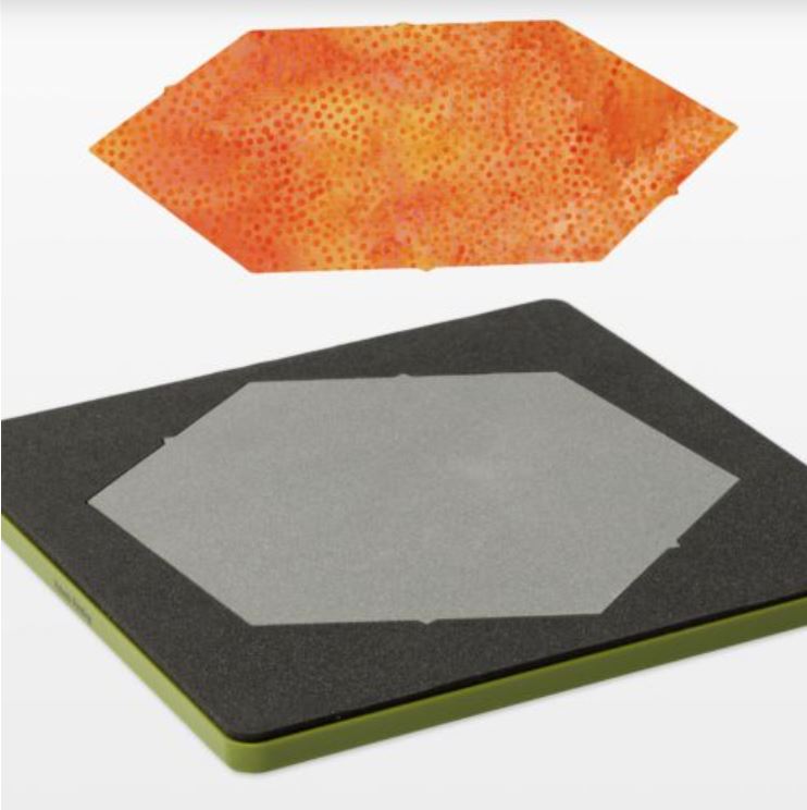 GO! Hexagon - 4 1/2" Sides (4 1/4" Finished) Die (55438) - Maple Leaf Quilting Company Ltd.