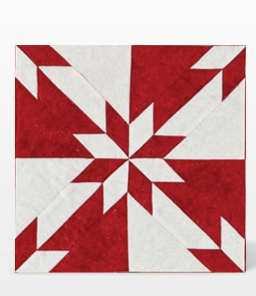 GO! Hunter Star - 6" Finished Die (Makes 12" Finished Blocks) (55166) - Maple Leaf Quilting Company Ltd.