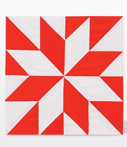 GO! LeMoyne Star Die - 9" Finished (55453) - Maple Leaf Quilting Company Ltd.