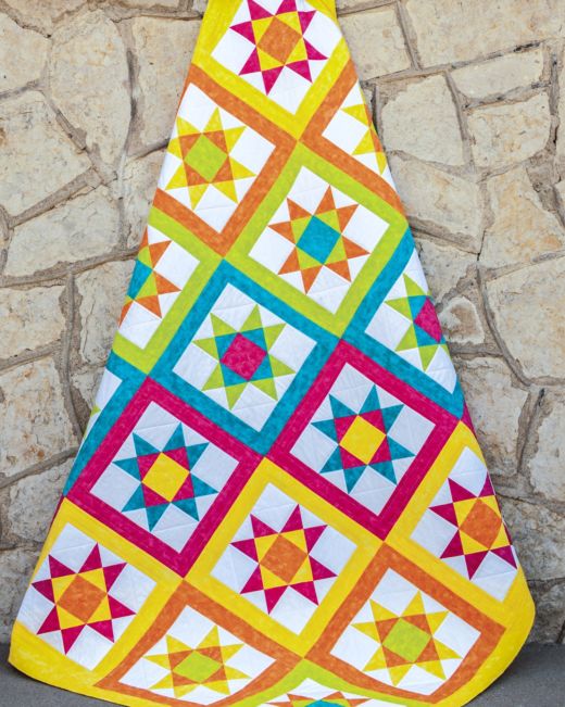 GO! Ohio Star - 12" Finished Die (55174) - Maple Leaf Quilting Company Ltd.