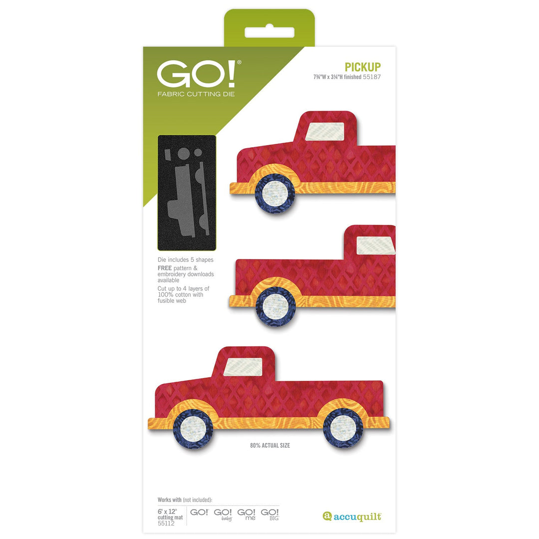 GO! Pickup Die (55187) - Maple Leaf Quilting Company Ltd.