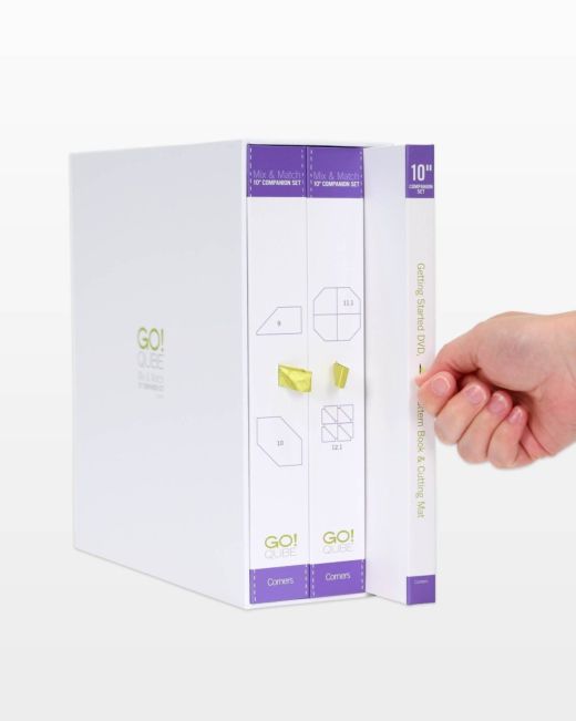 GO! Qube 10" Companion Set - Corners (55798) - Maple Leaf Quilting Company Ltd.