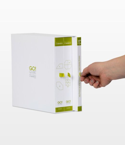 GO! Qube 12" Companion Set - Corners (55787) - Maple Leaf Quilting Company Ltd.