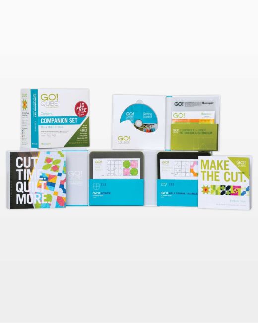 GO! Qube 6" Companion Set - Corners (55784) - Maple Leaf Quilting Company Ltd.