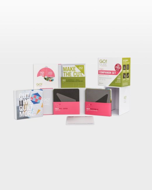 GO! Qube 8" Companion Set - Angles (55789) - Maple Leaf Quilting Company Ltd.