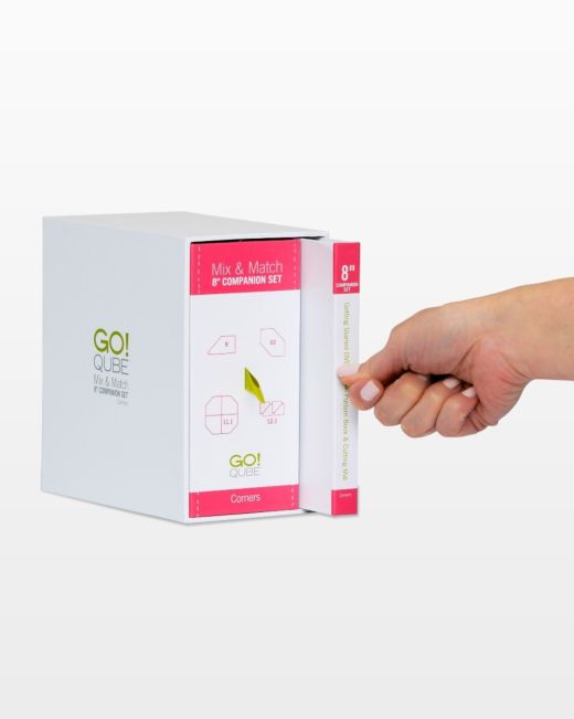 GO! Qube 8" Companion Set - Corners (55785) - Maple Leaf Quilting Company Ltd.