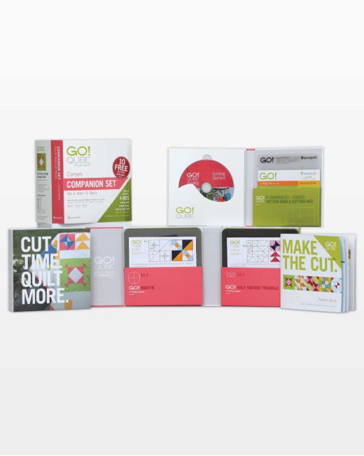 GO! Qube 8" Companion Set - Corners (55785) - Maple Leaf Quilting Company Ltd.