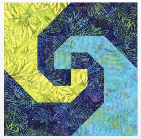 GO! Snail's Trail - 8" Finished Die (55196) - Maple Leaf Quilting Company Ltd.