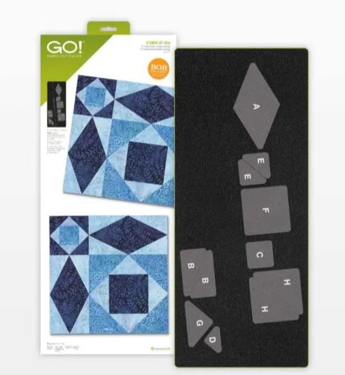 GO! Storm at Sea Die (55221) - Maple Leaf Quilting Company Ltd.