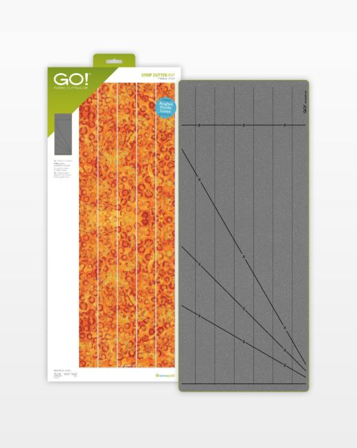 GO! Strip Cutter - 1 1/2" (1" Finished) Die (55024) - Maple Leaf Quilting Company Ltd.