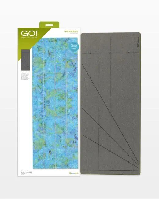 GO! Strip Cutter - 2" (1 1/2" Finished) (55025) - Maple Leaf Quilting Company Ltd.
