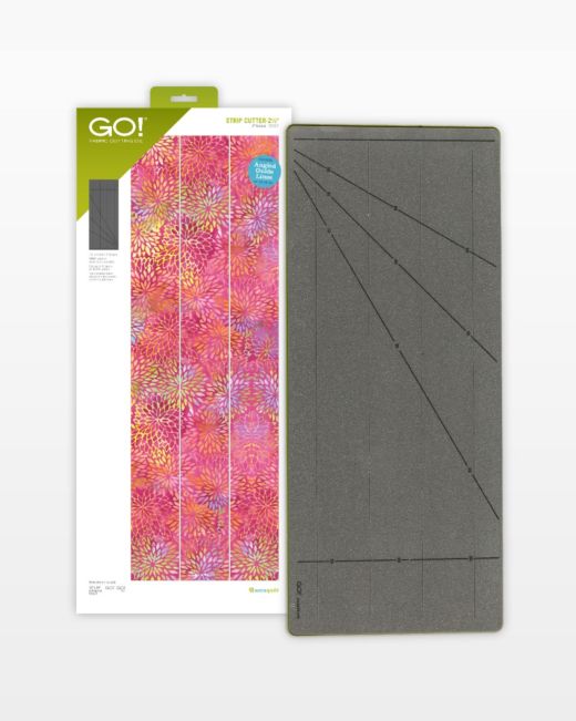 GO! Strip Cutter - 2 1/2" (2" Finished) Die 3 Strips (55017) - Maple Leaf Quilting Company Ltd.