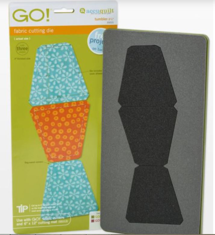 GO! Tumbler - 3 1/2" (3" Finished) (55015) - Maple Leaf Quilting Company Ltd.