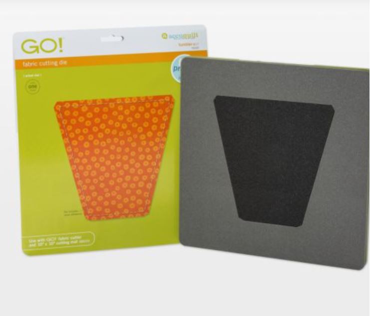GO! Tumbler - 6 1/2" (6" Finished) Die (55020) - Maple Leaf Quilting Company Ltd.