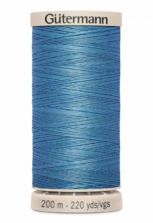 Gutermann Cotton Hand Quilting Thread 200m/219yds | Light Blue - 5725 - Maple Leaf Quilting Company Ltd.