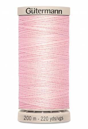 Gutermann Cotton Hand Quilting Thread 200m/219yds | Pink - 2538 - Maple Leaf Quilting Company Ltd.