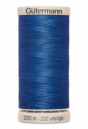 Gutermann Cotton Hand Quilting Thread 200m/219yds | Royal - 5133 - Maple Leaf Quilting Company Ltd.