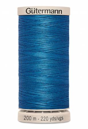 Gutermann Cotton Hand Quilting Thread 200m/219yds | Sapphire - 5534 - Maple Leaf Quilting Company Ltd.
