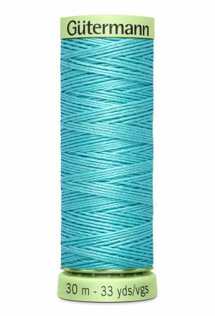 Gutermann Heavy Duty Polyester Topstitching Thread 30m/33yds | Crystal Blue (607) - Maple Leaf Quilting Company Ltd.