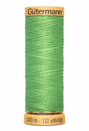 Gutermann Natural Cotton Thread 100m/109yds | Apple Green - 7850 - Maple Leaf Quilting Company Ltd.