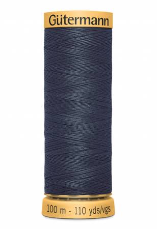 Gutermann Natural Cotton Thread 100m/109yds | Dark Midnite - 6230 - Maple Leaf Quilting Company Ltd.