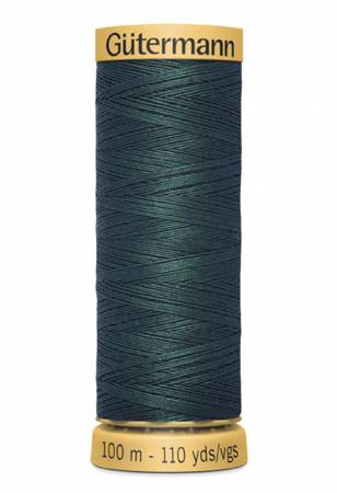 Gutermann Natural Cotton Thread 100m/109yds | Dark Spinach - 8100 - Maple Leaf Quilting Company Ltd.