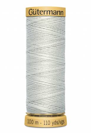 Gutermann Natural Cotton Thread 100m/109yds | Nickel - 9090 - Maple Leaf Quilting Company Ltd.